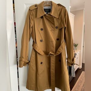 J.Crew Trench Coat with Belt // Size 6